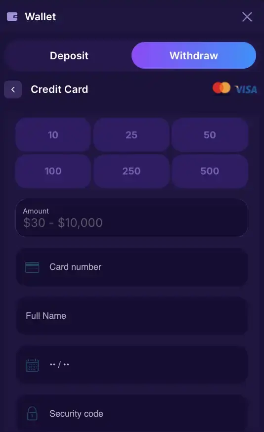 SpinBet Casino Withdrawals